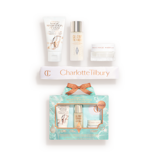 COFFRET DÉCOUVERTE DE SOINS CHARLOTTE’S HYDRATION REVIVAL – Kit De Soin Format Voie