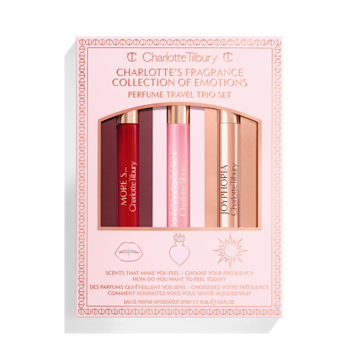 COLLECTION DE PARFUMS « EMOTIONS » – COFFRET DE VOYAGE TRIO DE PARFUMS – KIT DE PARFUMS EN ÉDITION LIMITÉE