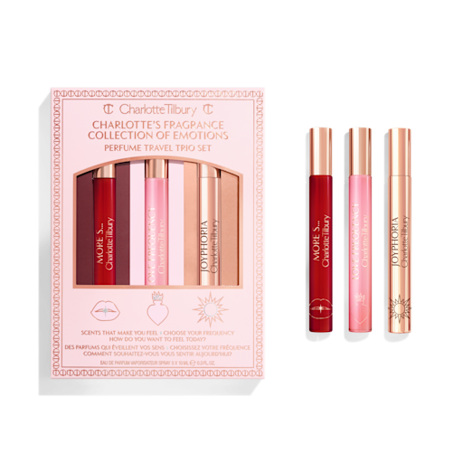 COLLECTION DE PARFUMS « EMOTIONS » – COFFRET DE VOYAGE TRIO DE PARFUMS – KIT DE PARFUMS EN ÉDITION LIMITÉE