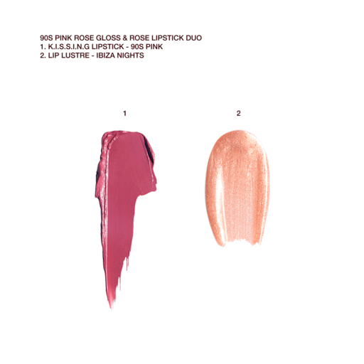 DUO GLOSS & Rouges À Lèvres 90s PINK