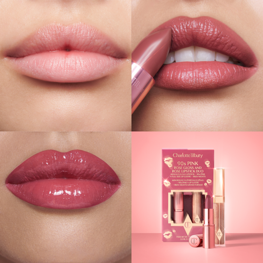 DUO GLOSS & Rouges À Lèvres 90s PINK