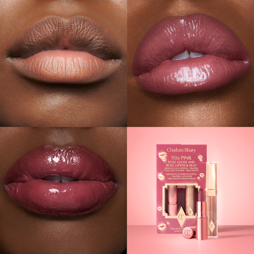 DUO GLOSS & Rouges À Lèvres 90s PINK