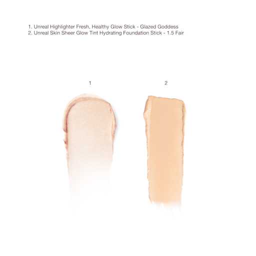 Duo « UNREAL SUMMER SKIN + GLOW » Kit Visage