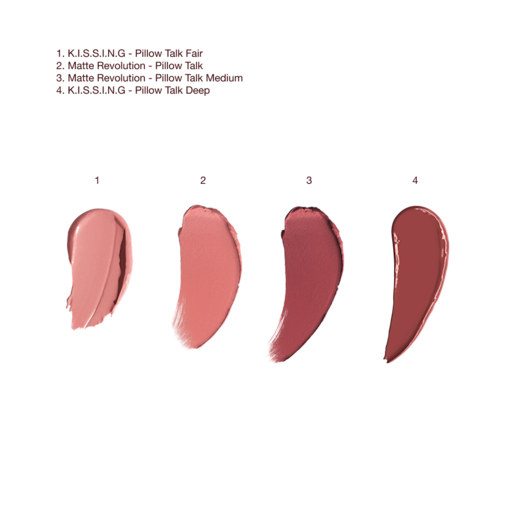 KIT POUR LES LÈVRES Pillow Talk COLLAGEN GLOW