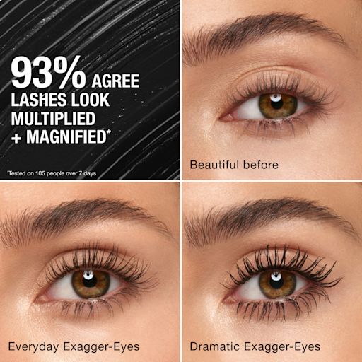 Kit pour les yeux « Exagger-Eyes » : trio de fards à paupières et de Mascaras