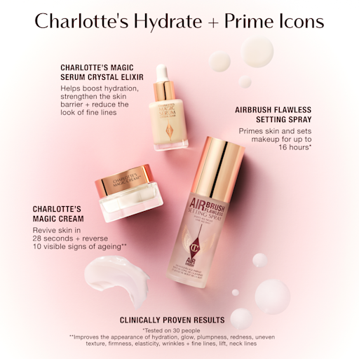KIT RÉVITALISATION IMMÉDIATE DE LA PEAU + BASE IMPECCABLE KIT ICÔNES HYDRATATION ET PRÉPARATION