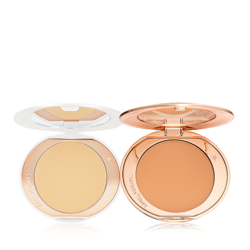 KIT VISAGE DUO « Airbrush Flawless Finish » : ÉCLAIRCISSANT ET PARFAIT