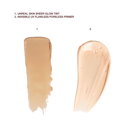 KIT VISAGE « UNREAL GLOW & INVISIBLE SPF 50 »