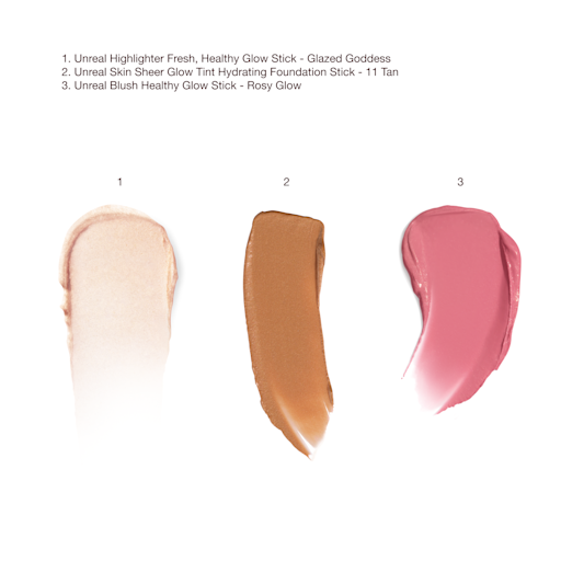 Kit Visage UNREAL SUMMER GLOW TRIO
