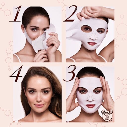 MASQUE VISAGES MAGIQUE INSTANTANÉ - MASQUE EN TISSU SEC À USAGE UNIQUE
