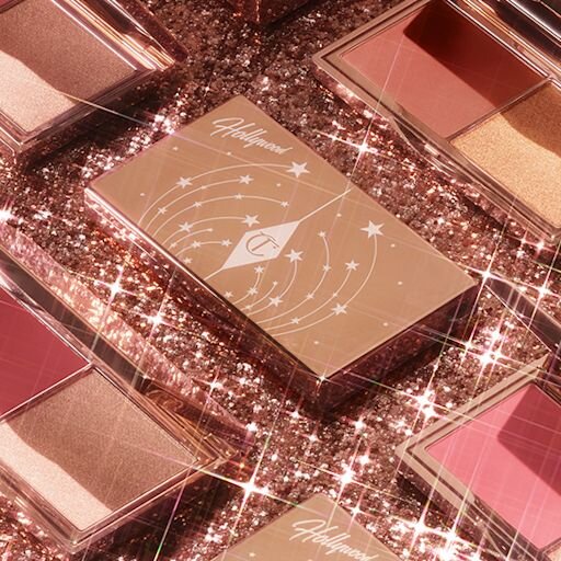 PALETTE HOLLYWOOD BLUSH & GLOW GLIDE, DE TAN À DEEP